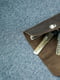 Шкіряна ключниця на блискавці шоколадного кольору | 6798390 | фото 2