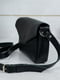 Шкіряна сумка "Лілу" чорного кольору | 6798425 | фото 3