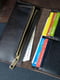 Шкіряний гаманець Berty кольору кави (20 см) | 6798431 | фото 4