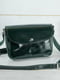 Шкіряна сумка "Мія" зеленого кольору | 6798435 | фото 2