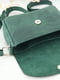 Шкіряна сумка "Мія" зеленого кольору | 6798438 | фото 6