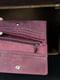 Шкіряний гаманець на 12 карт фіолетового кольору | 6798496 | фото 3