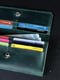 Кожаный кошелек на 12 карт зеленый | 6798497 | фото 4