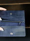 Синий кожаный кошелек на 12 карт | 6798499 | фото 4