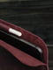 Кожаный бордовый чехол для iPad с держателем для Apple Pencil | 6798509 | фото 3