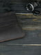 Кожаный коричневый чехол для MacBook | 6798593 | фото 3