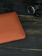 Шкіряний коричневий чохол для MacBook | 6798595 | фото 4