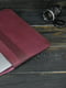 Кожаный бордовый чехол для MacBook | 6798600 | фото 3