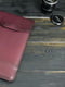 Кожаный бордовый чехол для MacBook | 6798616 | фото 3