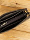 Шкіряний гаманець-клатч "Тревел" шоколадного кольору | 6798656 | фото 5