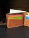 Классическое портмоне на 6 карт коричневого цвета | 6798747 | фото 3