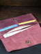 Шкіряний гаманець "Батерфляй" бордового кольору | 6798757 | фото 3