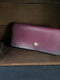 Шкіряний гаманець "Батерфляй" фіолетового кольору | 6798775 | фото 2