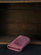 Шкіряний гаманець потрійного складання бордового кольору | 6798819 | фото 3