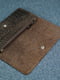 Шкіряний гаманець "Флай" шоколадного кольору з анімалістичним тисненням | 6798887 | фото 2
