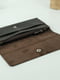 Шкіряний гаманець "Флай" шоколадного кольору | 6798897 | фото 3