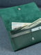 Зелений шкіряний гаманець "Флай"  | 6798910 | фото 3