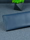 Синій шкіряний гаманець "Флай"  | 6798911 | фото 4