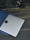 Шкіряний синій чохол для MacBook | 6798974 | фото 4