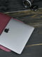 Шкіряний бордовий чохол для MacBook | 6798975 | фото 3