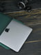 Шкіряний зелений чохол для MacBook | 6798976 | фото 3