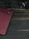 Кожаный бордовый чехол для MacBook | 6799006 | фото 3