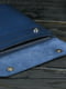 Шкіряний синій чохол для MacBook | 6799014 | фото 3