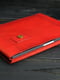 Шкіряний червоний чохол для MacBook | 6799033 | фото 2