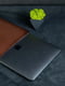 Шкіряний коричневий чохол для MacBook | 6799050 | фото 3