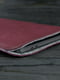 Кожаный бордовый чехол для MacBook | 6799074 | фото 2