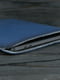 Кожаный синий чехол для MacBook | 6799075 | фото 2
