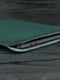 Шкіряний зелений чохол для MacBook | 6799076 | фото 2