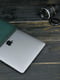 Шкіряний зелений чохол для MacBook | 6799076 | фото 3