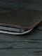 Кожаный чехол шоколадного цвета для MacBook | 6799078 | фото 2