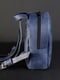 Рюкзак з натуральної шкіри "Колібрі" синій | 6799106 | фото 3