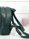 Рюкзак з натуральної шкіри "Колібрі" зелений | 6799122 | фото 4