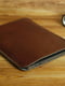 Кожаный коричневый чехол для MacBook | 6799138 | фото 2