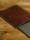 Кожаный коричневый чехол для MacBook | 6799138 | фото 3