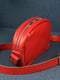 Шкіряна сумка "Віола" червоного кольору | 6799243 | фото 3