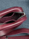 Шкіряна сумка "Віола" бордового кольору | 6799244 | фото 6