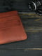Шкіряний коричневий чохол для MacBook | 6799264 | фото 2