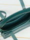 Шкіряна сумка через плече зеленого кольору | 6799327 | фото 5