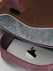 Кожаный бордовый чехол для MacBook | 6799331 | фото 3