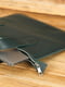 Шкіряний зелений чохол для MacBook | 6799342 | фото 3