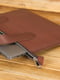 Кожаный коричневый чехол для MacBook | 6799343 | фото 4