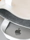 Кожаный белый чехол для MacBook | 6799358 | фото 2