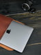 Кожаный коричневый чехол для MacBook | 6799365 | фото 3