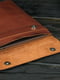 Шкіряний коричневий чохол для MacBook | 6799366 | фото 3