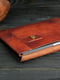 Кожаный коричневый чехол для MacBook | 6799377 | фото 3