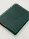 Шкіряна обкладинка для блокноту А5 зеленого кольору | 6800743 | фото 4